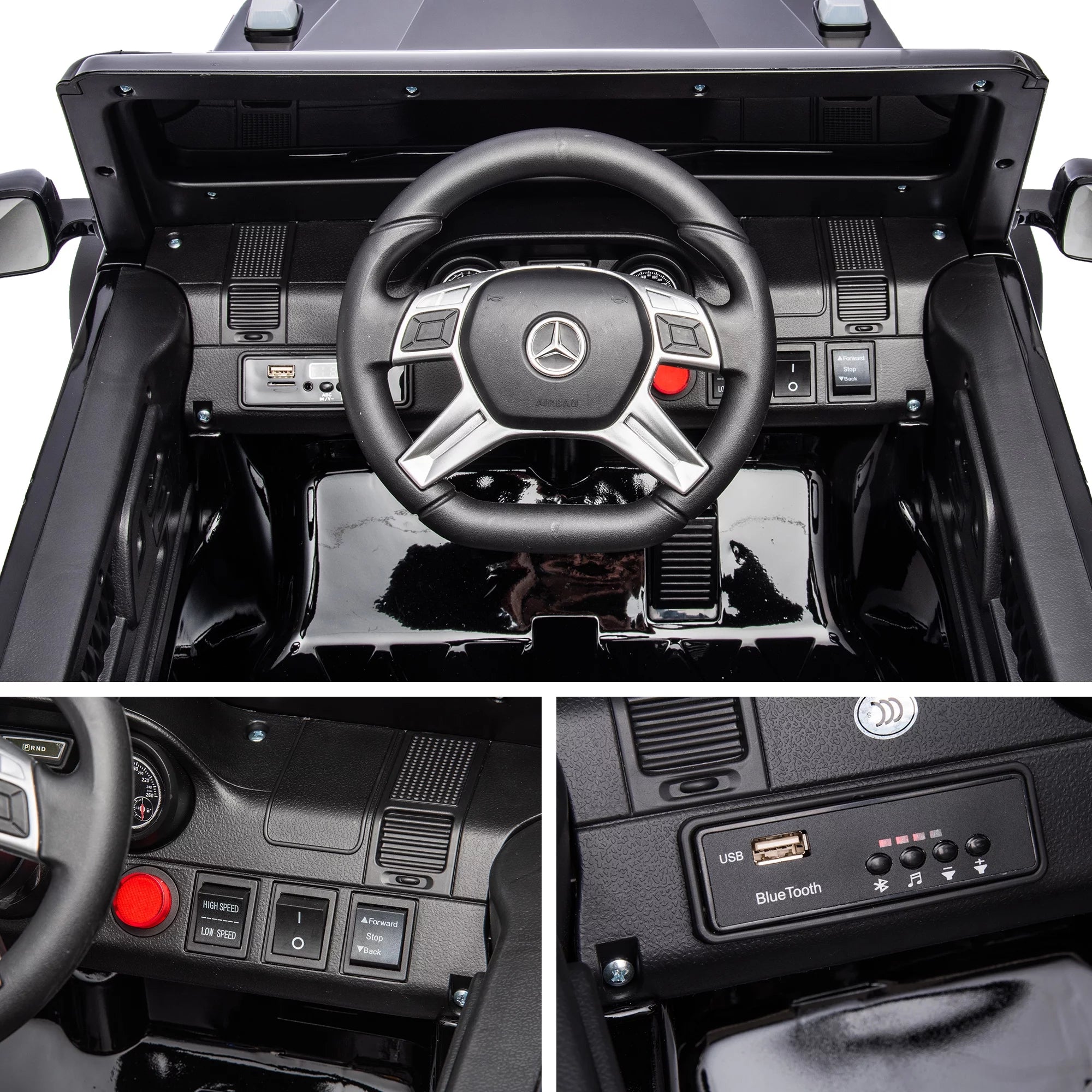 Red 24V Ride On Car with Remote Control K402