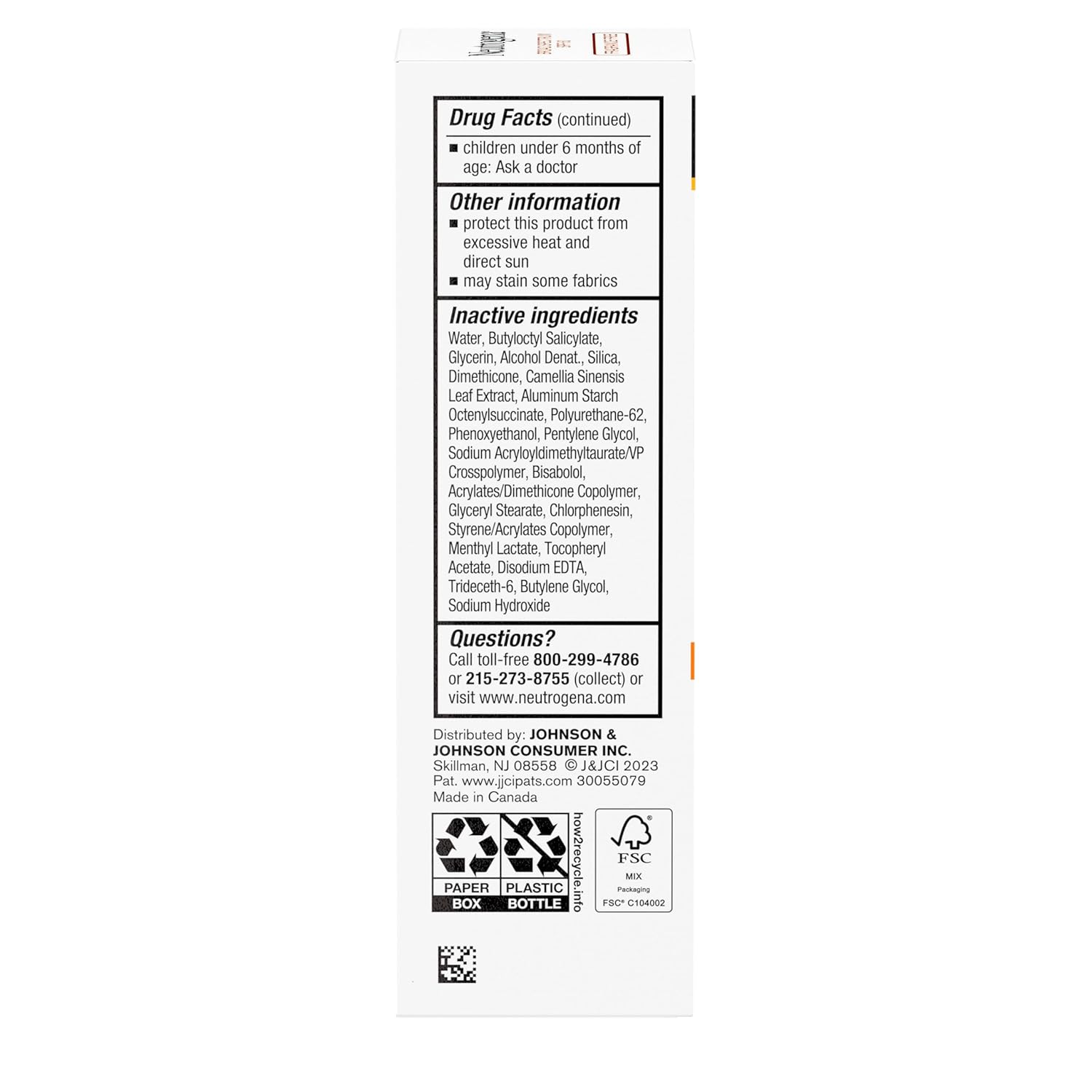 Broad Spectrum SPF 60 Non-Comedogenic Face Sunscreen, 1.7 fl. oz H7200