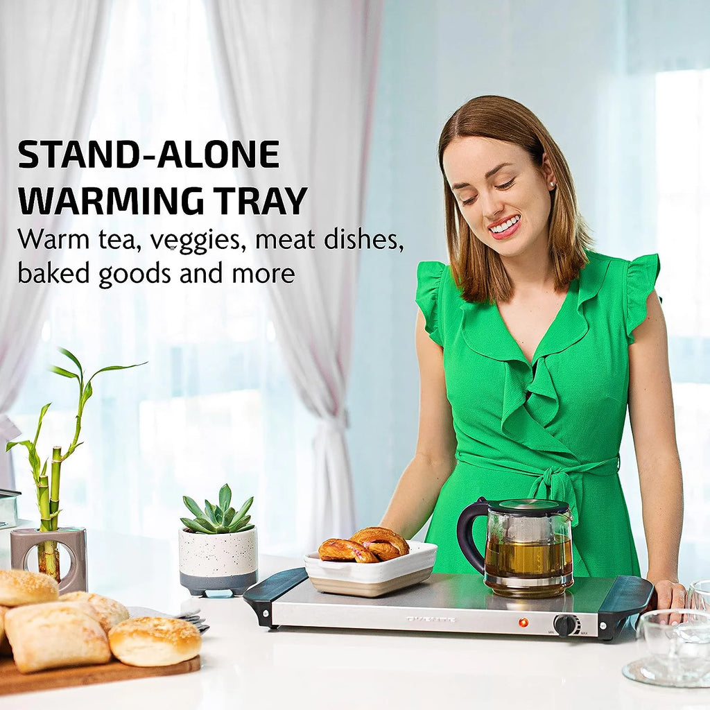 Silver Electric Warming Tray B5685