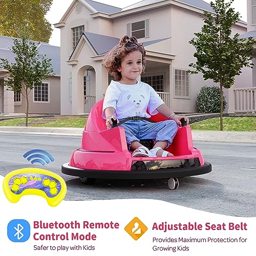 12V Blue Toddler Bumper Car with Remote Control V9053