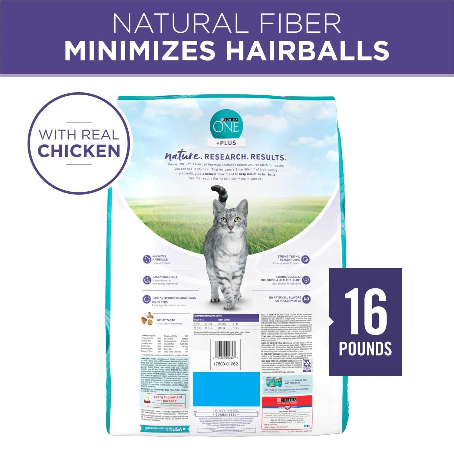 Hairball Formula Adult Dry Cat Food O699
