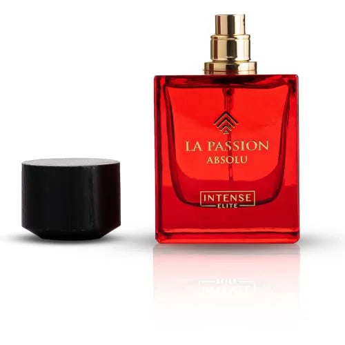 Intense Elite La Passion For Men EDP, Eau de Parfum Men 100ML (3.4Oz), Musk & Amber Perfume H77588
