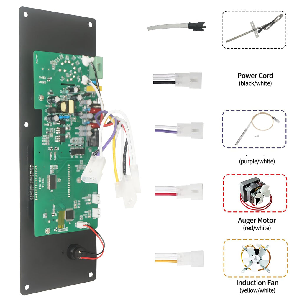 Control Panel Digital Thermostat for Pellet Grill H5073