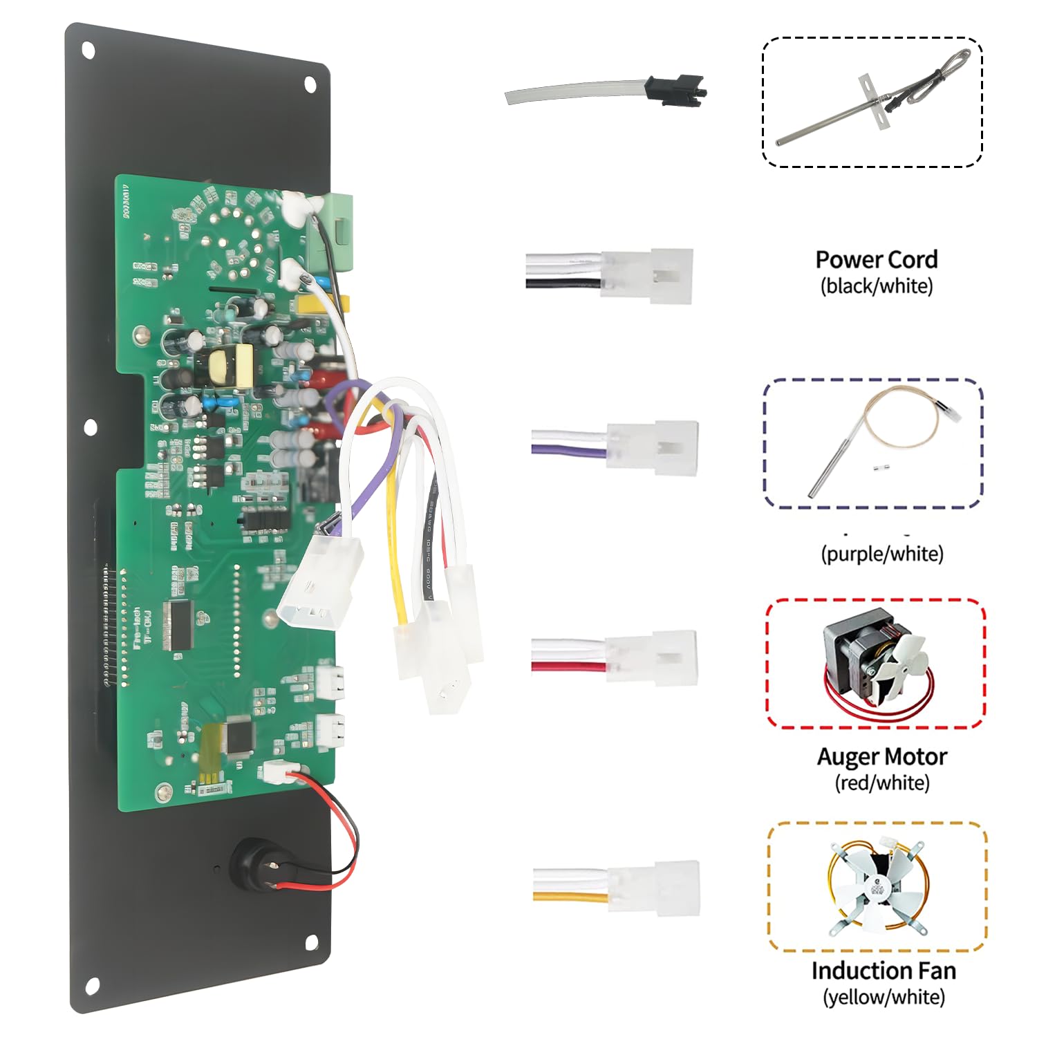 Control Panel Digital Thermostat for Pellet Grill H5073
