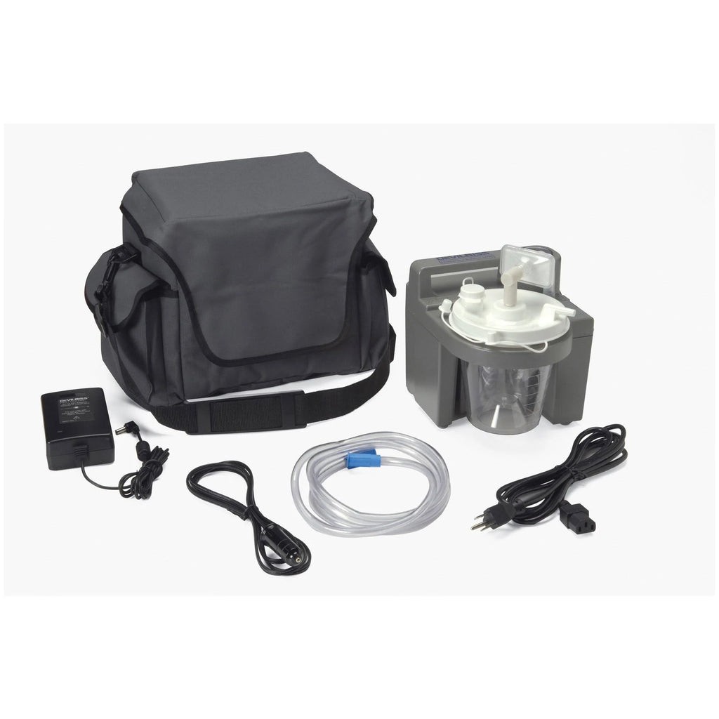 Homecare Suction Unit with Internal Filter, Battery, and Carrying Case C168