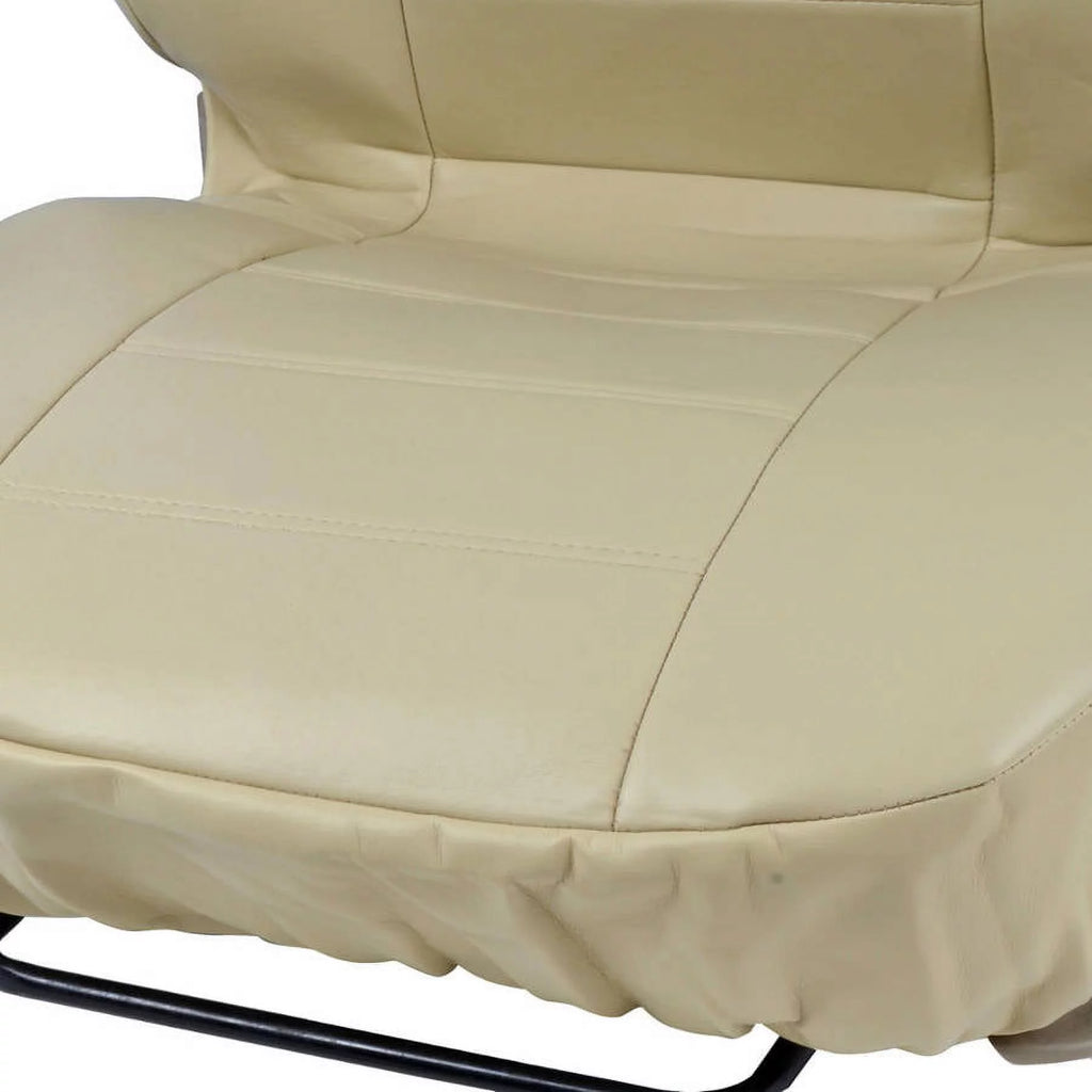 Black Beige Gray 3 Rows PU Leather Seat Covers K630