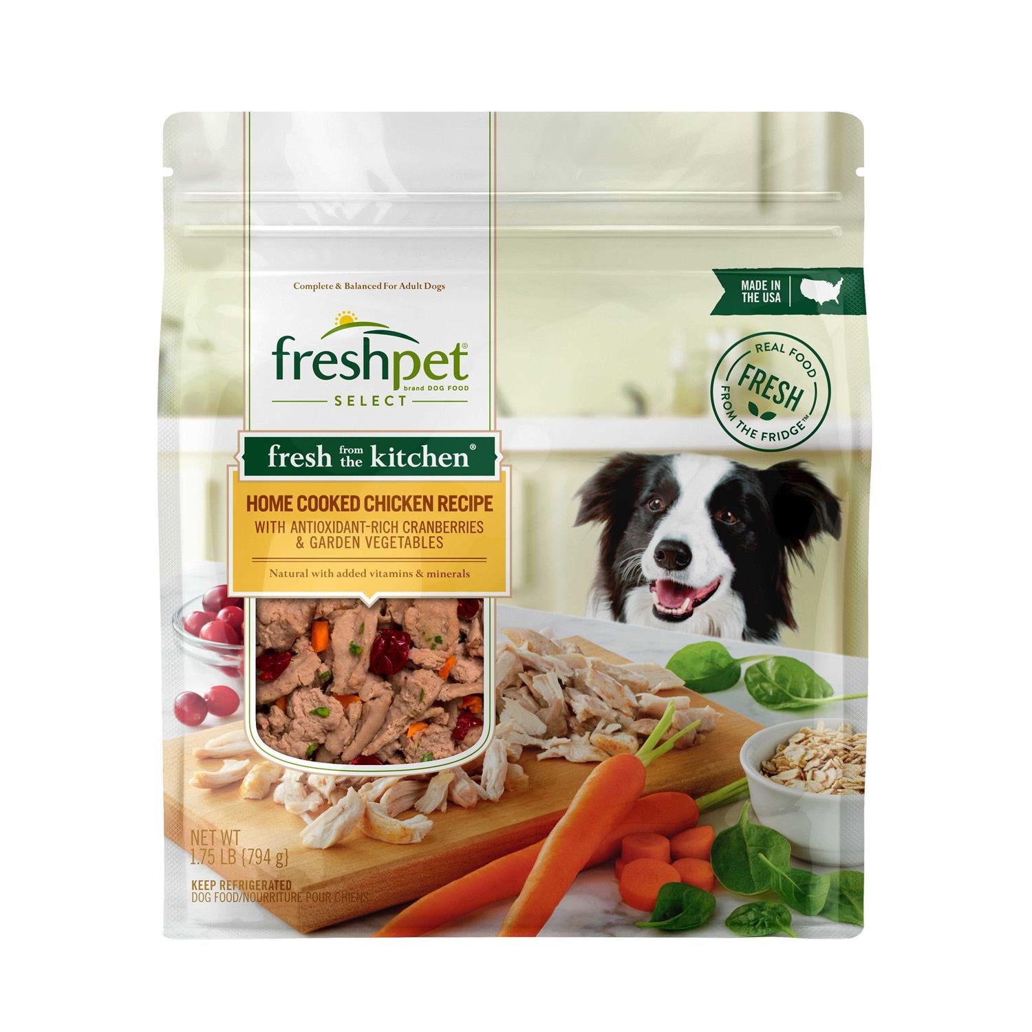 Fresh from the Kitchen Select Home Cooked Chicken Recipe Dog Food I1682