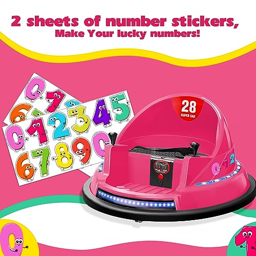 12V Blue Toddler Bumper Car with Remote Control V9053