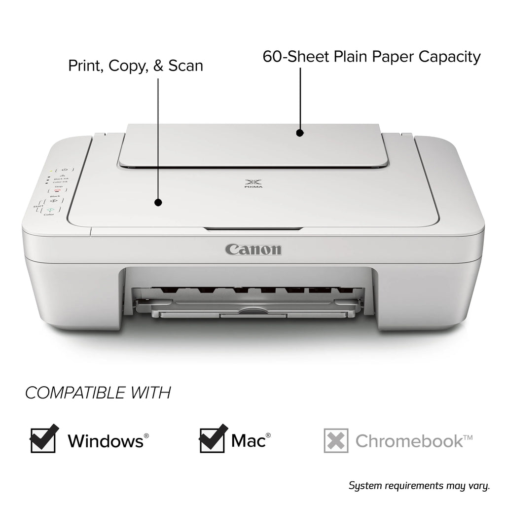 White All-in-One Color Inkjet Printer N555