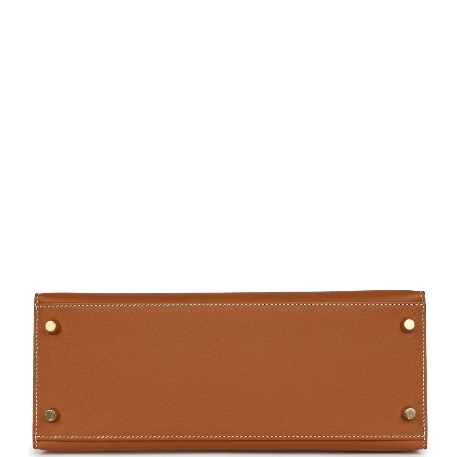 Gold Epsom Leather Kelly Sellier 28 E3230
