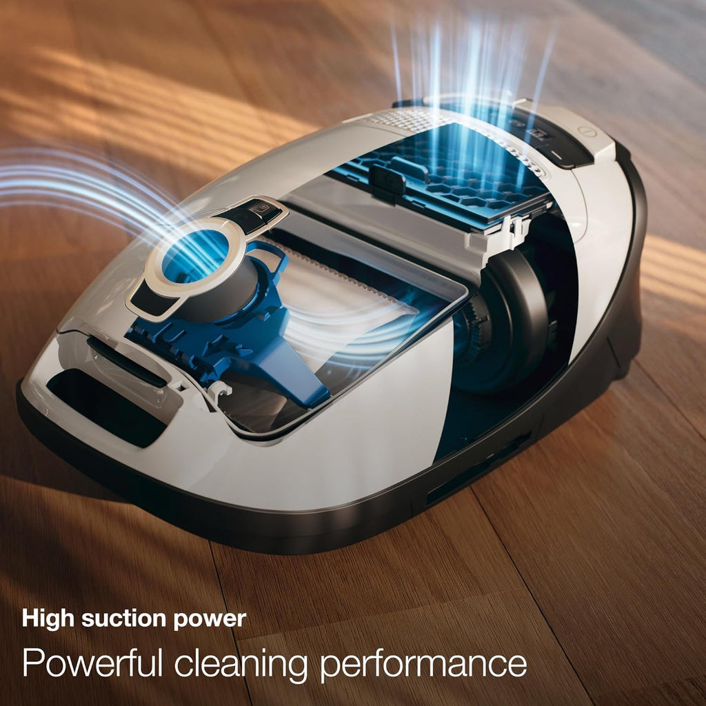 Tech Blue Bagged Canister Vacuum X491