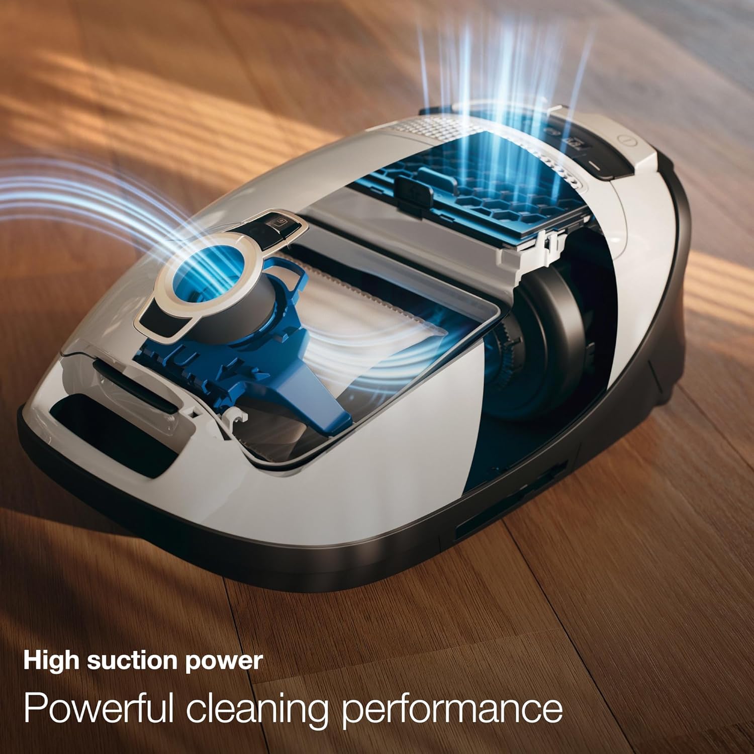 Tech Blue Bagged Canister Vacuum X491