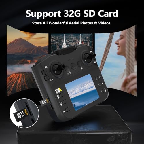Foldable Drone with Camera and LCD Screen Remote Control V6669