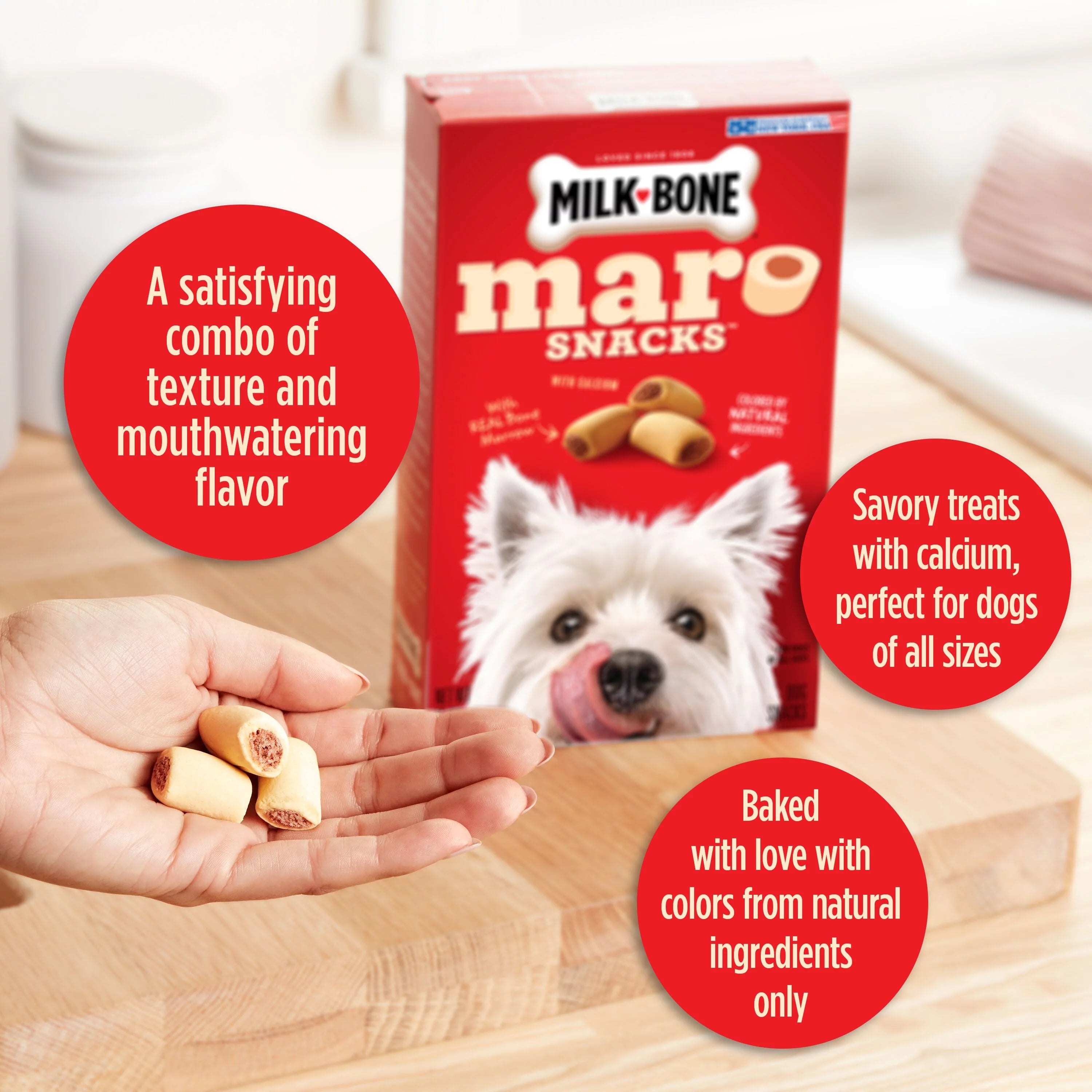 Small Dog Snacks, 50-Ounce H493776
