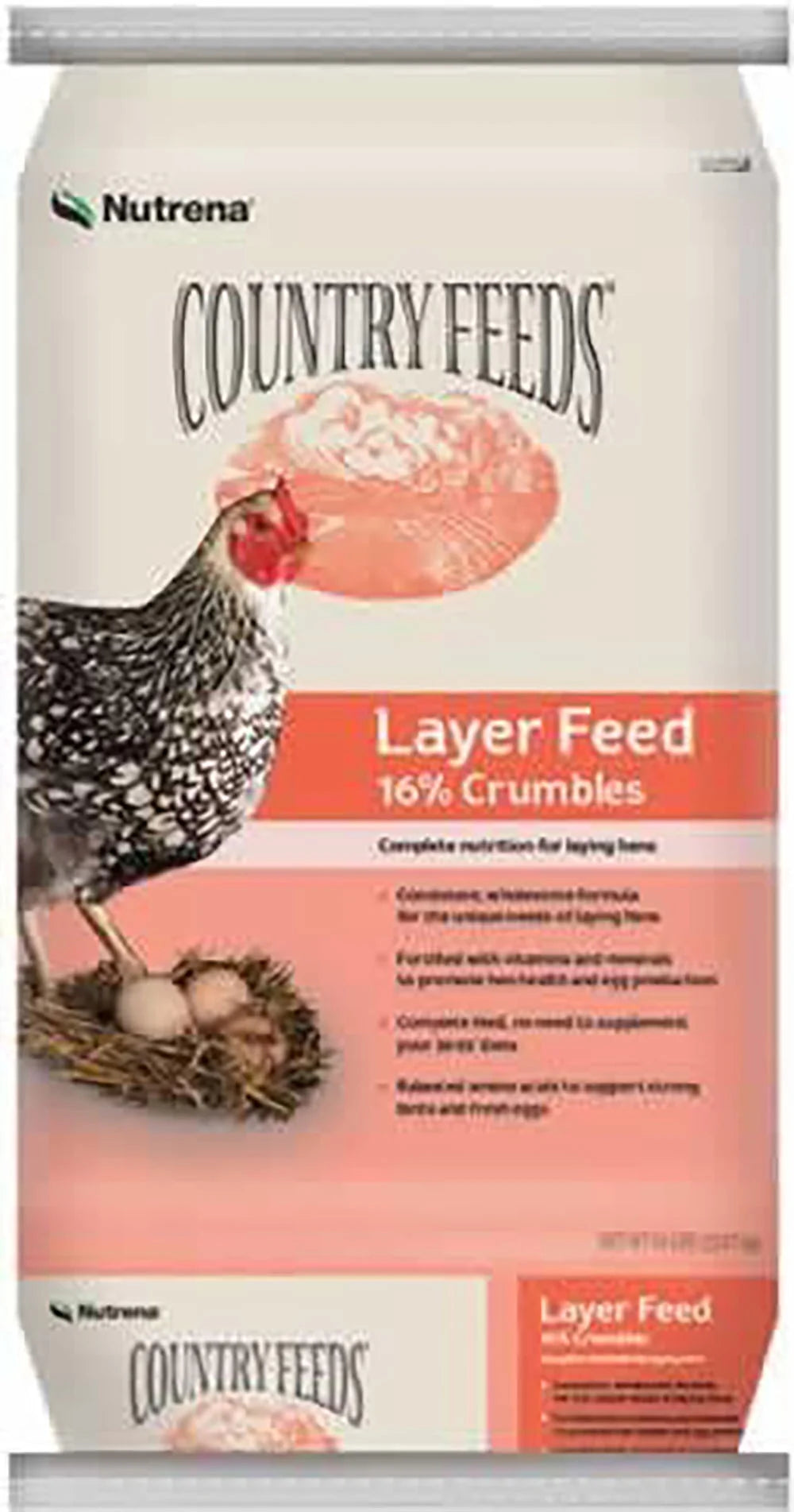 50 Pounds Layer Crumble Chicken Feed X5569