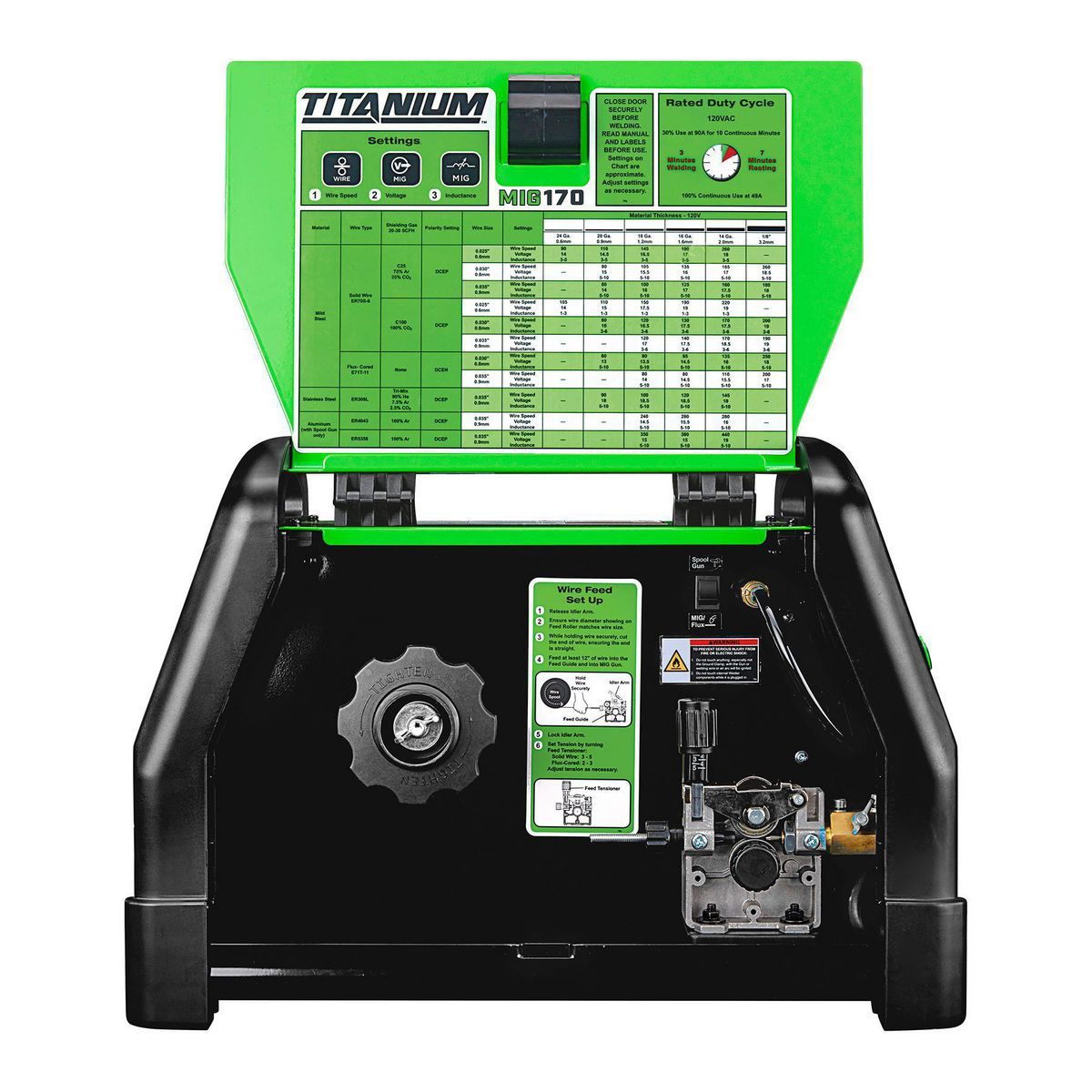 TITANIUM MIG 170 Welder with 120/240V Input S7769