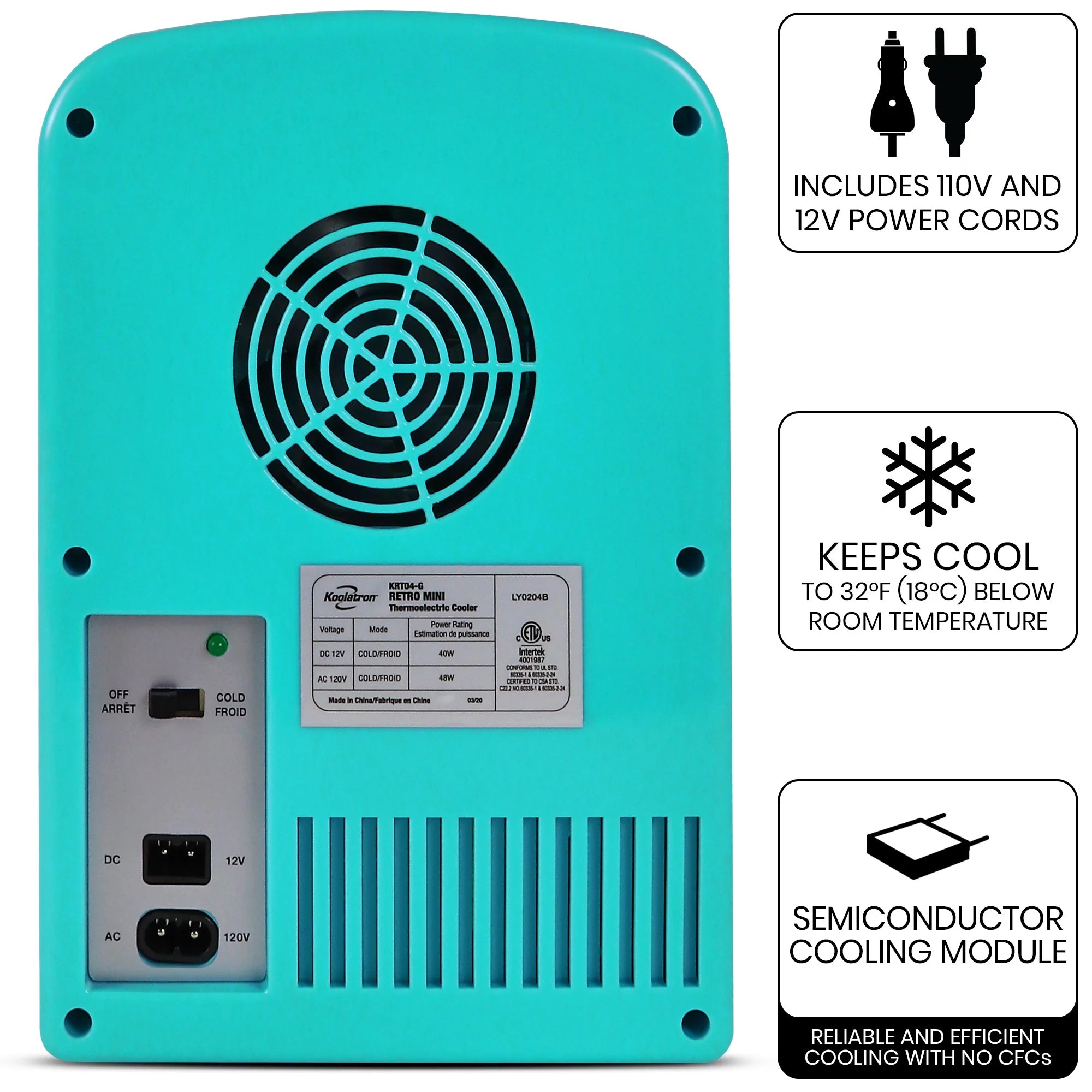Aqua 4L Compact Mini Fridge K6900