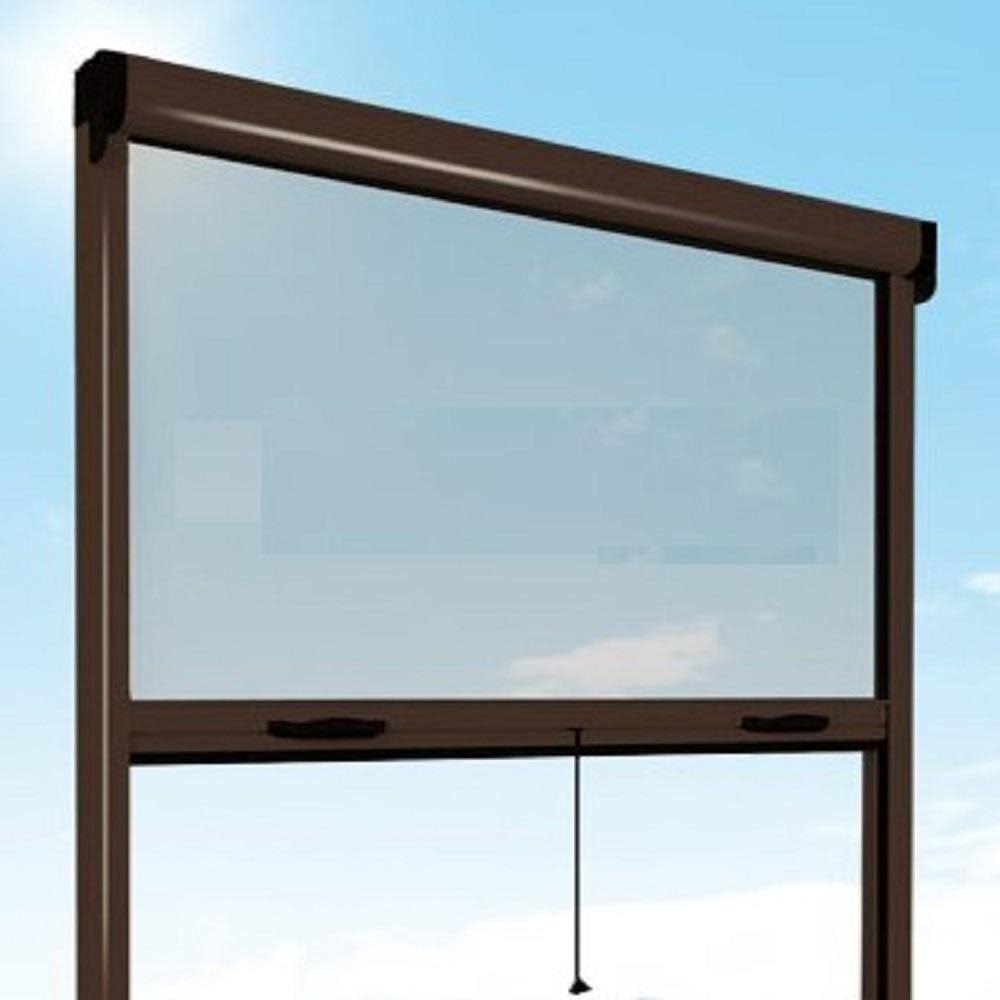 Bronze Aluminum Retractable Insect Screen Frame Kit W75212