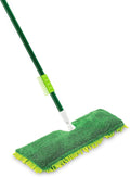 18" 2-Sided Microfiber Flat Mop with 49" Handle N337