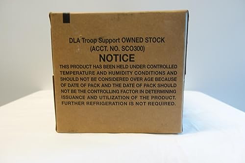 4 Pack US MRE Meals Ready to Eat with Heater Packs M401