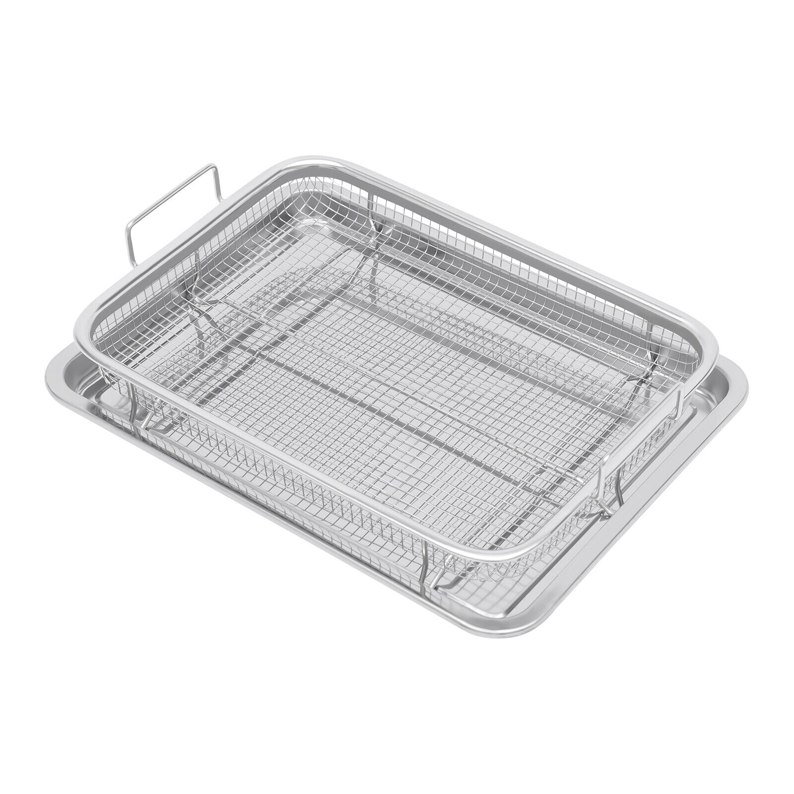 Stainless Steel Air Fryer Basket 2 Piece Set T141