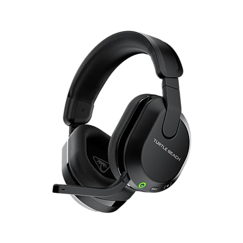 Black Wireless Gaming Headset with 40-Hr Battery and Bluetooth P207