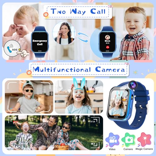Smart Watch with 24 Games Video Camera Music Alarm (Purple) X3161