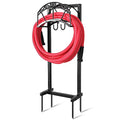 Black Freestanding Metal Hose Holder Holds 150-feet Hose H937