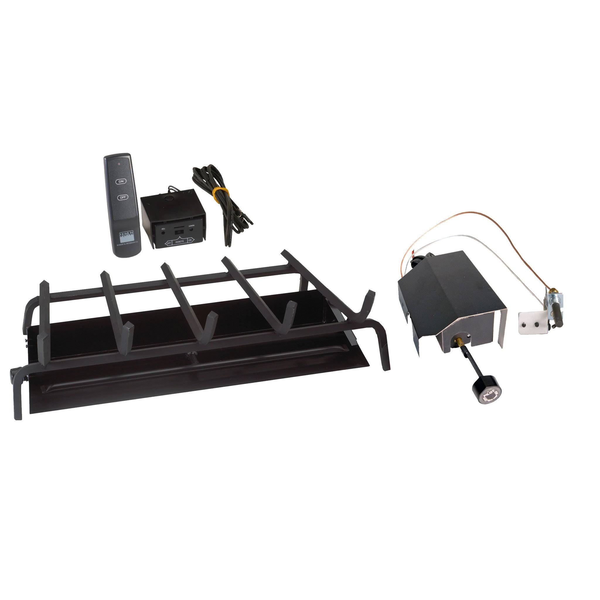 36x22 Propane Fireplace Burner with Manual Safety Valve J82632
