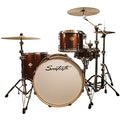 4-Piece Shell Pack with 24" Bass Drum, Silver Sparkle U7054