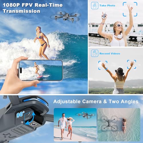1080P HD FPV Foldable Drone with Camera N19914
