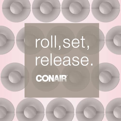 Ceramic Flocked Hot Rollers with Clips 2 inch Rollers R3633