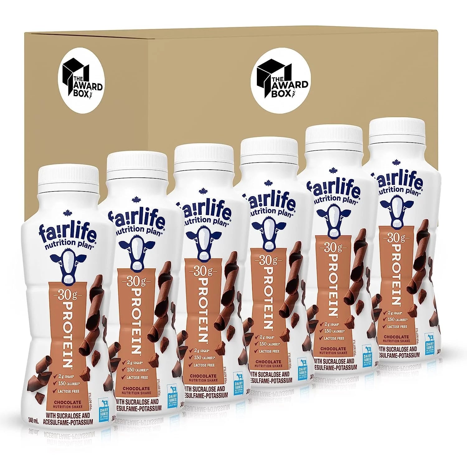 11 oz Pack of 6 Chocolate Protein Shakes Q559
