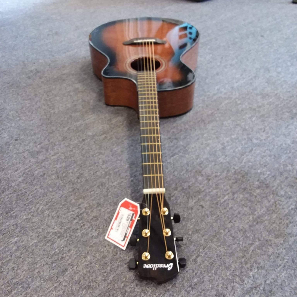 Bourbon Burst Acoustic Electric Guitar P66996