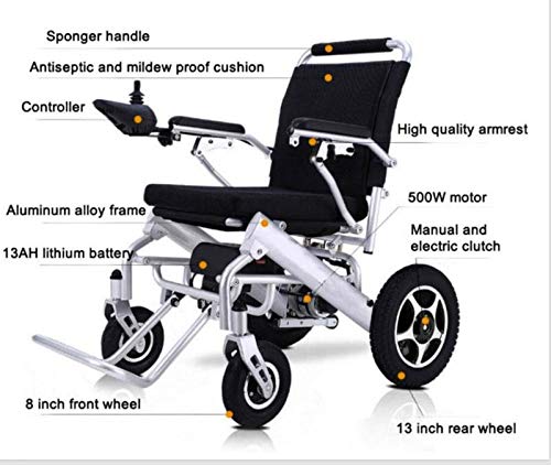 Aviation Travel Safe Lightweight Electric Power Wheelchair Scooter D75760