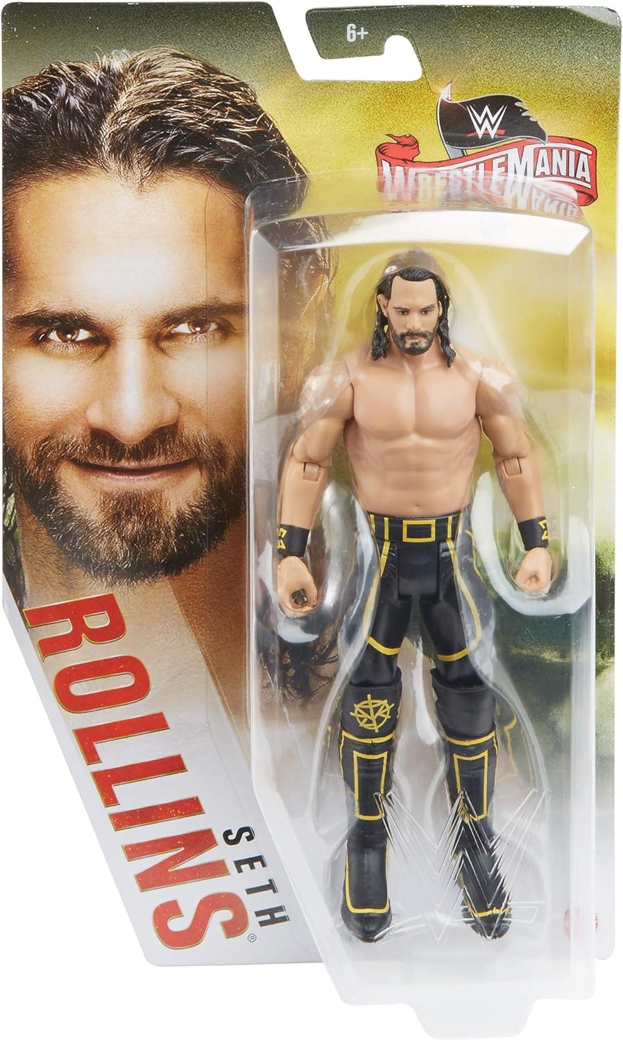 WWE Seth Rollins 6-inch Action Figure with Articulation N555415