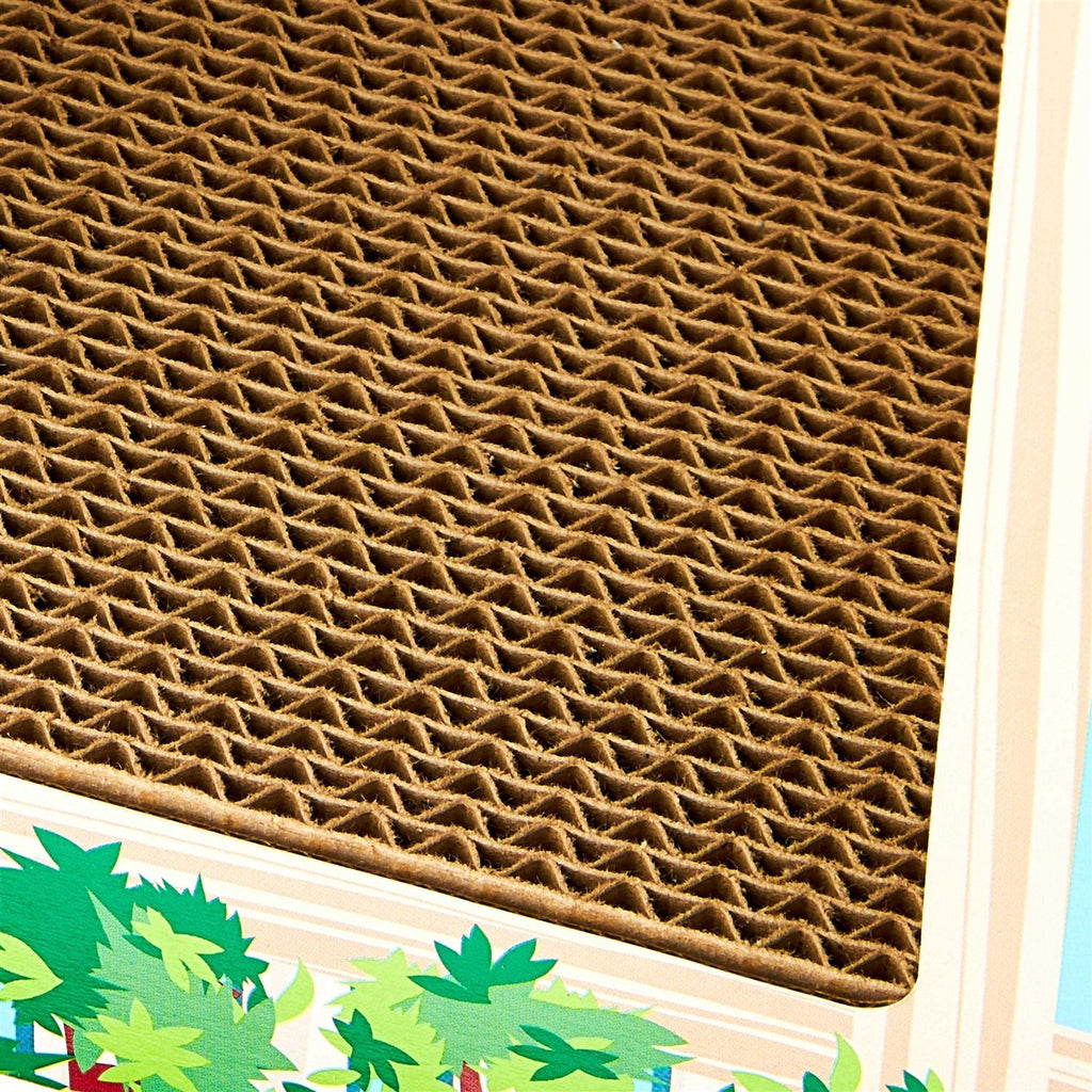 Corrugated Paper Cat Scratch House W761844