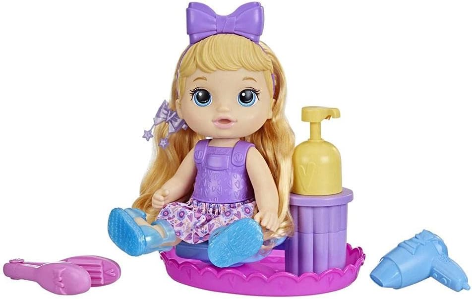 Blonde Hair 12-Inch Salon Chair Doll I886