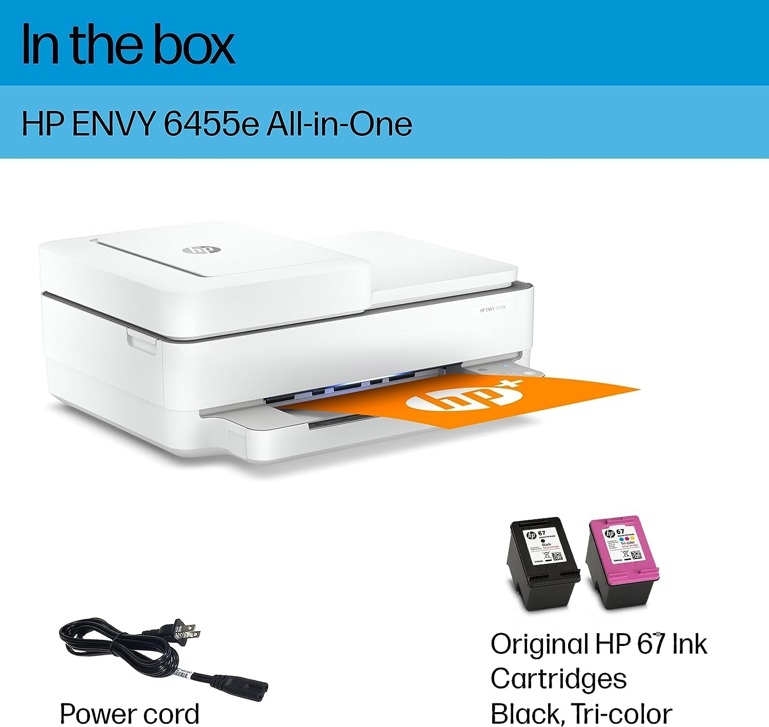 White Wireless Color All-in-One Printer C45274