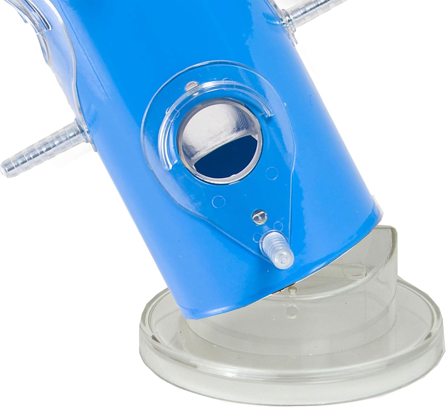 Blue Metal Tube Wild Bird Feeder I2522