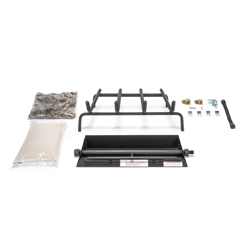 36x22 Propane Fireplace Burner with Manual Safety Valve J82632