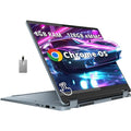 11.6" HD Touchscreen Chromebook, 2-in-1 Laptop, 4GB LPDDR3, 64GB eMMC, Blue R319690