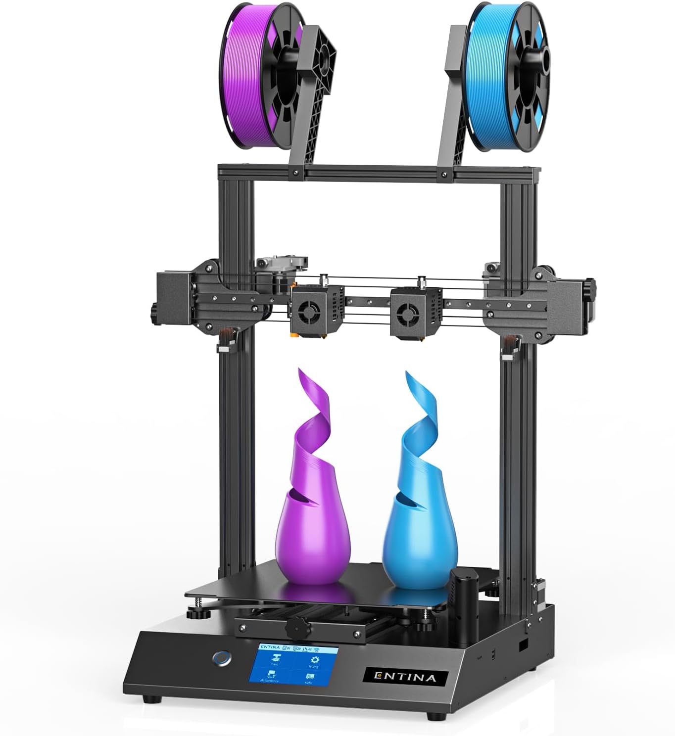 Independent Dual Extruder 3D Printer 300x300x400mm K363