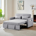 Small Sleeper Sofa Bed with 2 Lumbar Pillows B9905