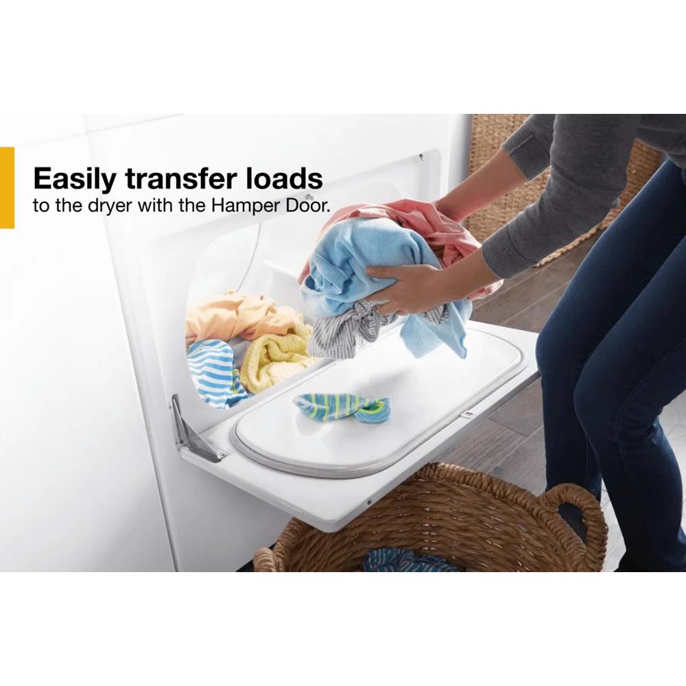 White 7.0 Cu ft Top Load Gas Dryer S6148