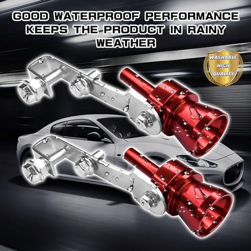 2PCS Aluminum Alloy Exhaust Turbo Whistle A565539
