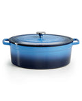 Enameled Cast Iron Oval 8-qt. Dutch Oven U938