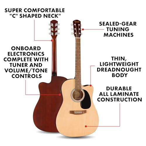 Sunburst Dreadnought Acoustic Electric Guitar I223906