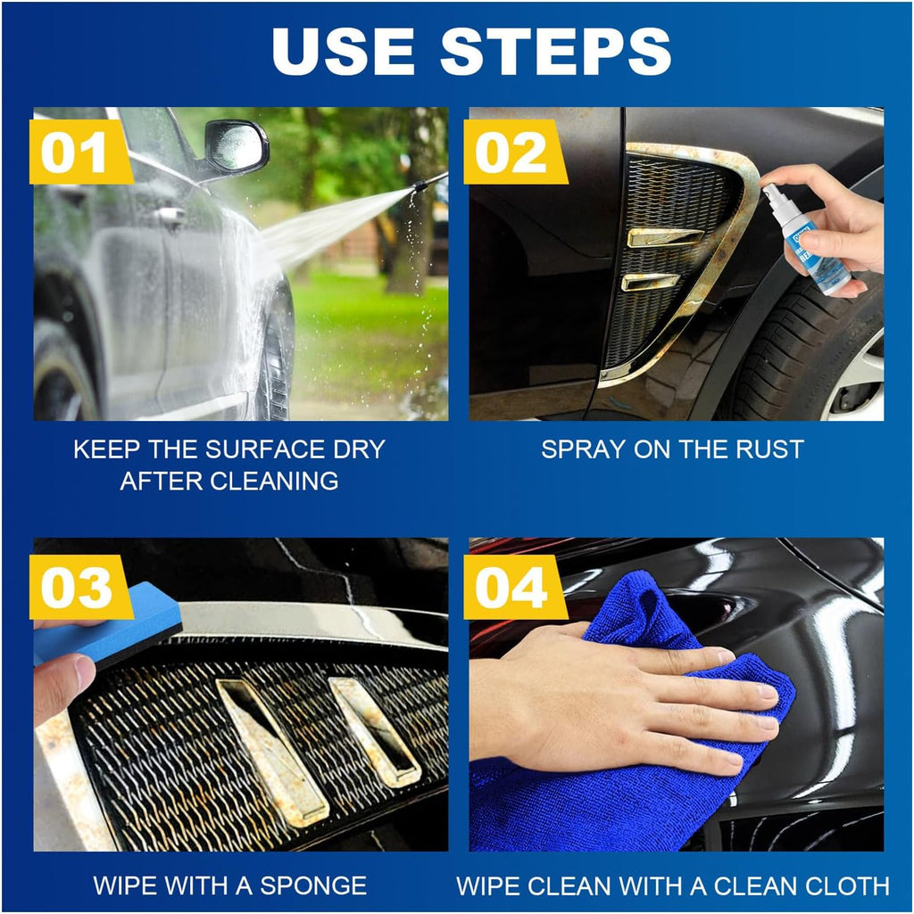 3PCS*100ML Iron Rust Remover Spray G32242