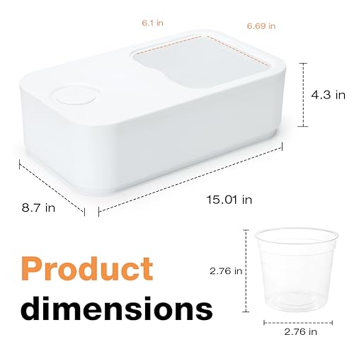Large Capacity Laundry Powder Container (Grey) O91697